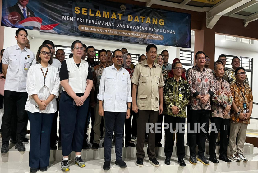 Menteri PKP Maruarar Sirait Tinjau Rumah Susun Kejati DIY, Siap Ditempati 172 Pegawai