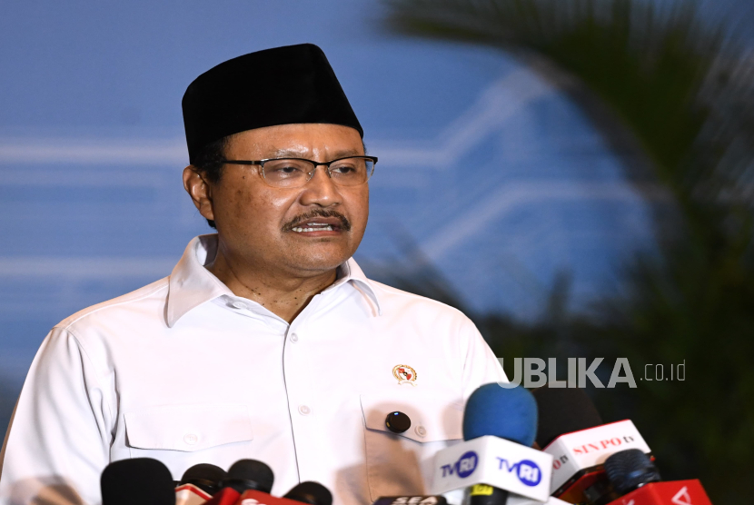 Menteri Sosial (Mensos) Saifullah Yusuf alias Gus Ipul.