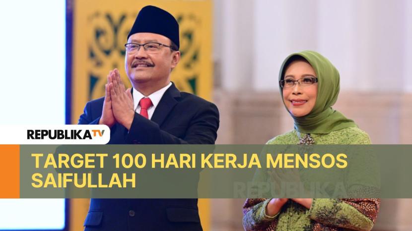 Menteri Sosial Saifullah Yusuf 