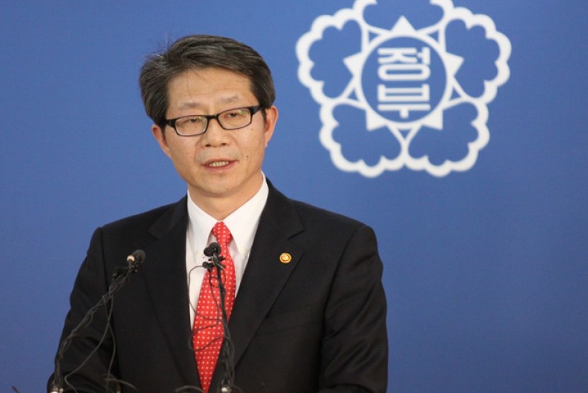 Menteri Unifikasi Korsel Bidang Korut Ryoo Kihl Jae.