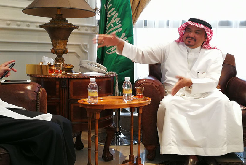 Menteri urusan haji dan umrah Saudi Arabia, Dr. Muhammad Saleh Benten.