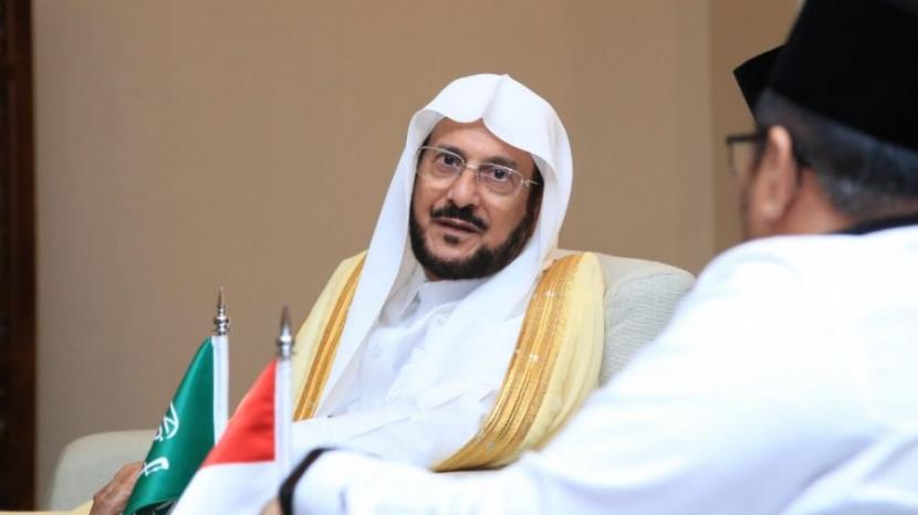 Menteri Urusan Islam, Dakwah, dan Penyuluhan Arab Saudi, Syaikh Dr Abdullatif bin Abdulaziz Al-Syaikh menyampaikan pesan tentang pentingnya penguatan Islam Wasatiyah dan Moderasi Beragama.