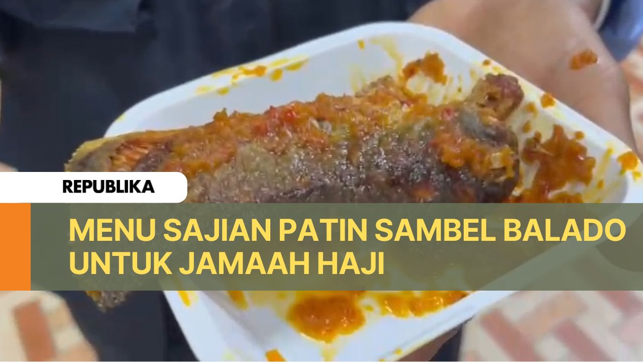 Menu ikan patin sambel balado