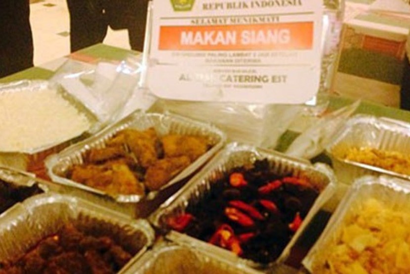 Menu makan siang di Makkah