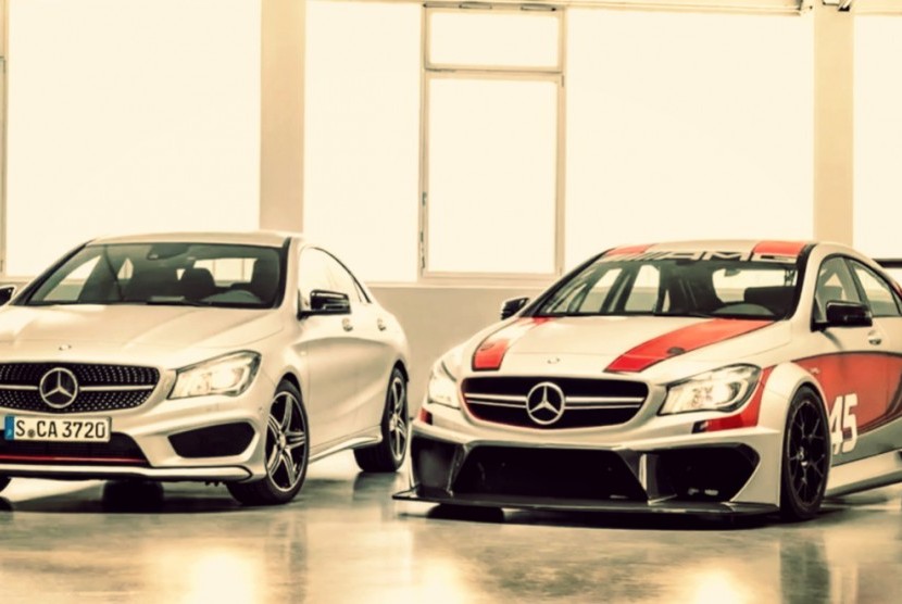 mercedes-benz CLA45 AMG Racing Series