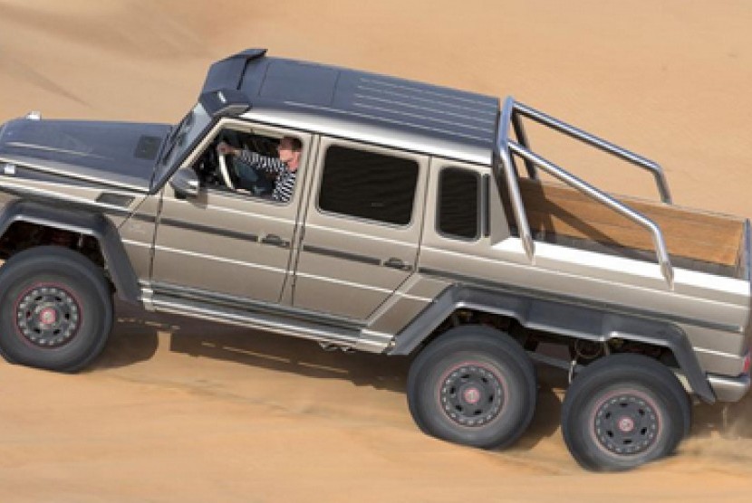 Mercedes-Benz G63 AMG 6x6.