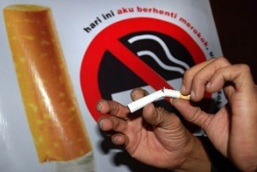 Ilustrasi merokok. Rokok masih menjadi penyebab kematian utama di Turki 