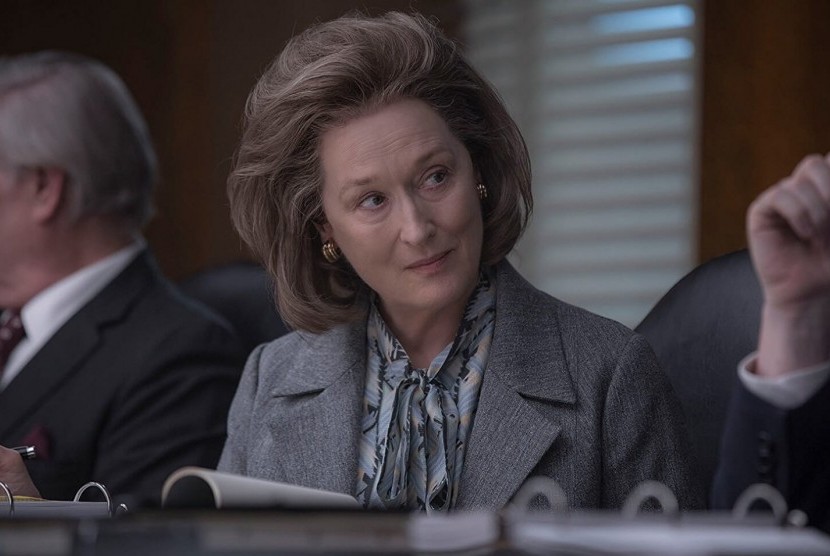 Meryl Streep dalam The Post.