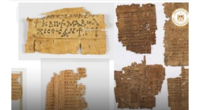 Mesir Datangkan 5.000 Manuskrip, Potongan Papirus dari AS