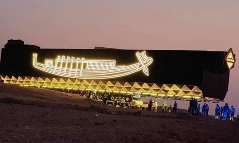 Mesir Pindahkan Kapal Raja Khufu ke Museum Besar Mesir