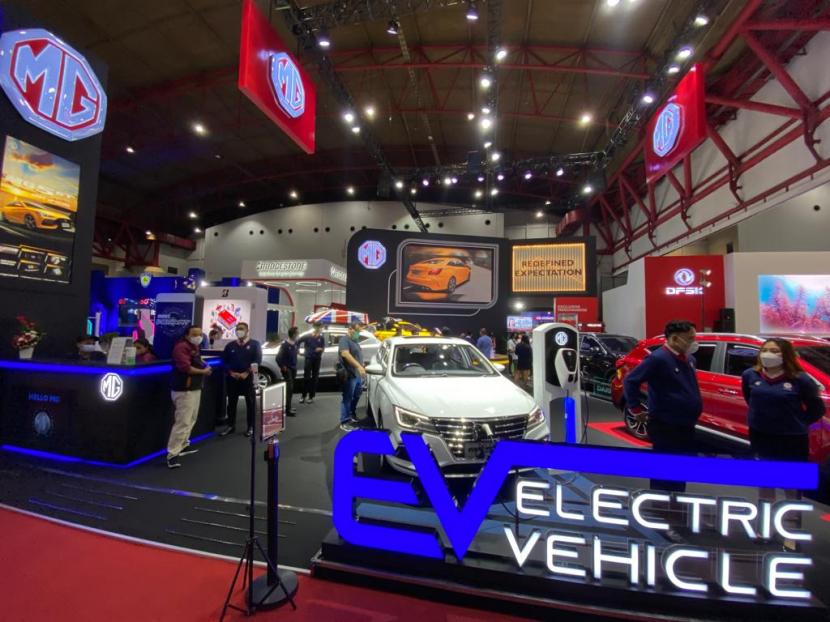 MG menonjolkan EV dalam IIMS 2022 dan bersiap untuk memasarkan mobil listrik di Indonesia pada tahun ini.