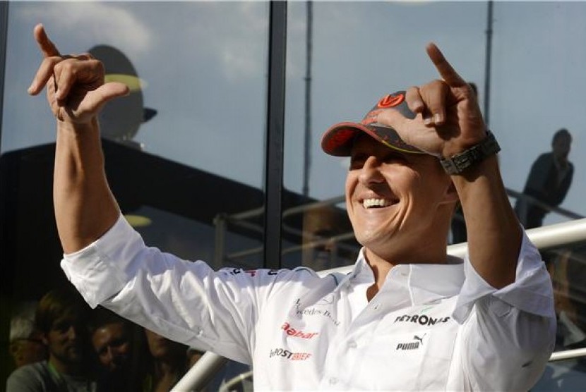 Michael Schumacher merupakan legenda Formula 1 yang menghilang dari publik sejak mengalami kecelakaan parah pada 2013. 