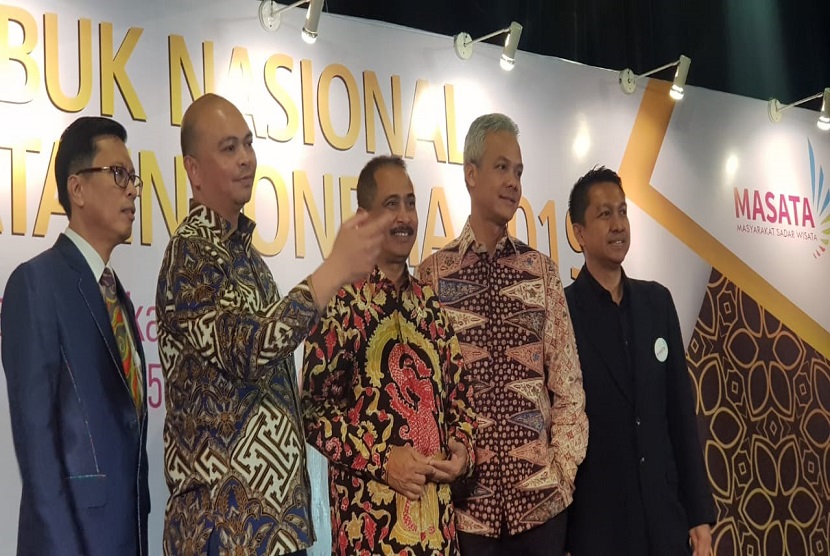 Michael Umbas dalam Rembug Nasional Pariwisata Indonesia 2019 yang digelar Masata