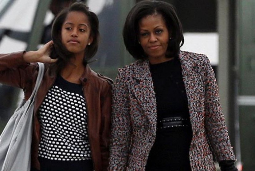 Michelle Obama dan Malia