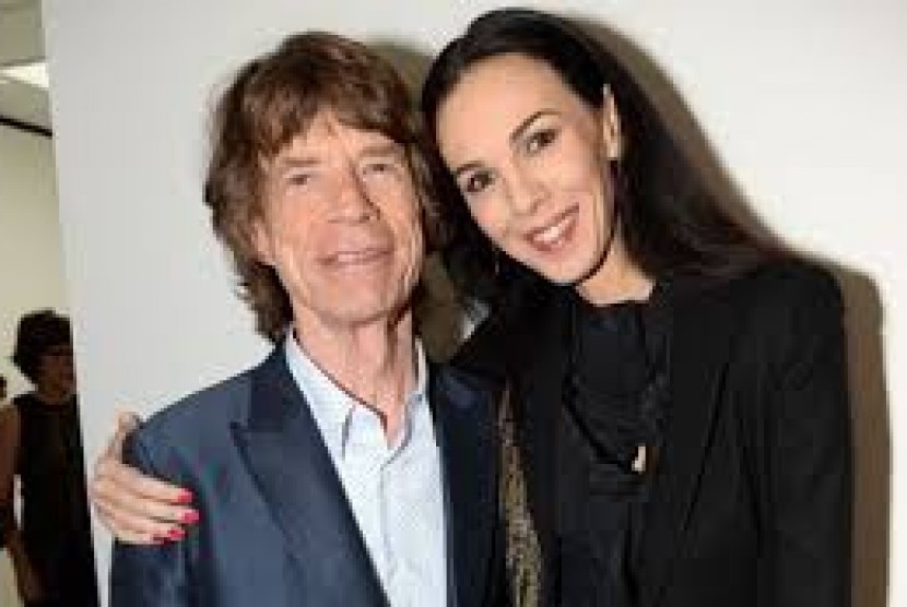 Mick Jagger dan L'Wren Scott 