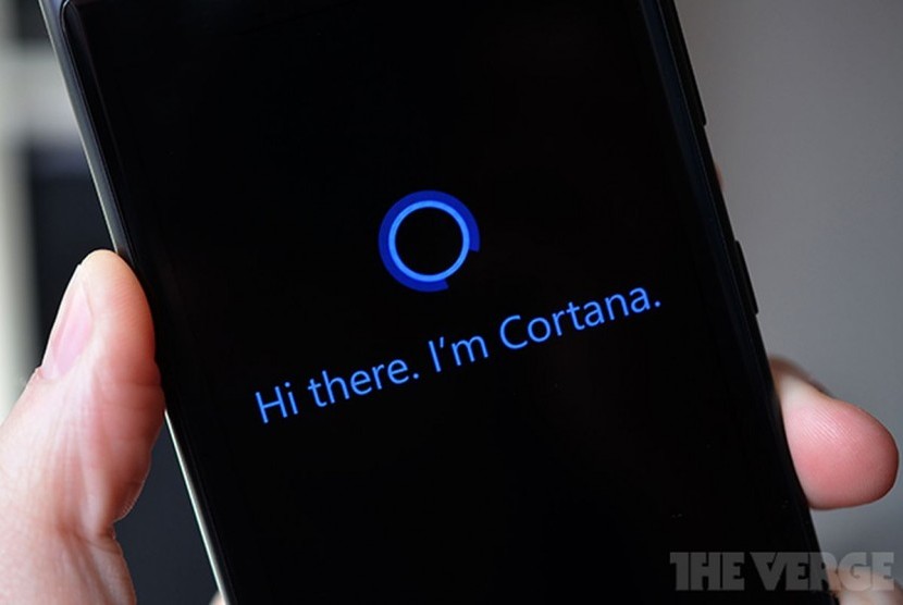 Microsoft Cortana. Ilustrasi