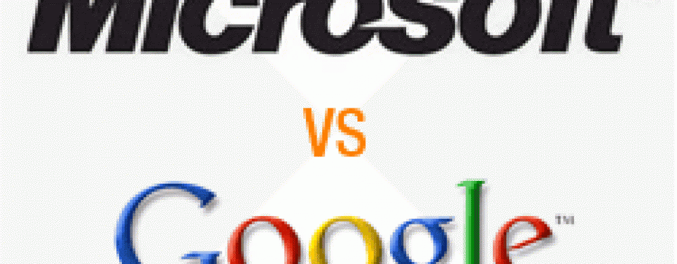 Microsoft versus Google