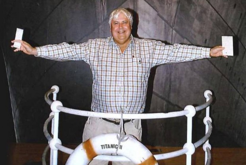 Miliarder Australia, Clive Palmer dan kapal Titanis II 