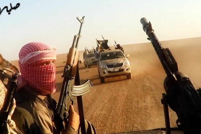 Militan ISIS kuasai Irak dan Suriah.