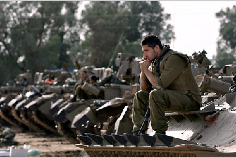 Militer Israel (Ilustrasi)/ Di Israel, para pemuda Yahudi menolak untuk bertugas di militer. 