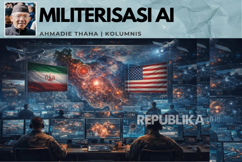 Militerisasi AI. (ilustrasi)