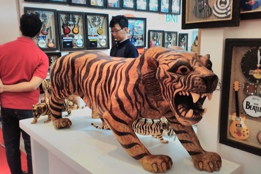 Miniatur Macan di Inacraft 2015