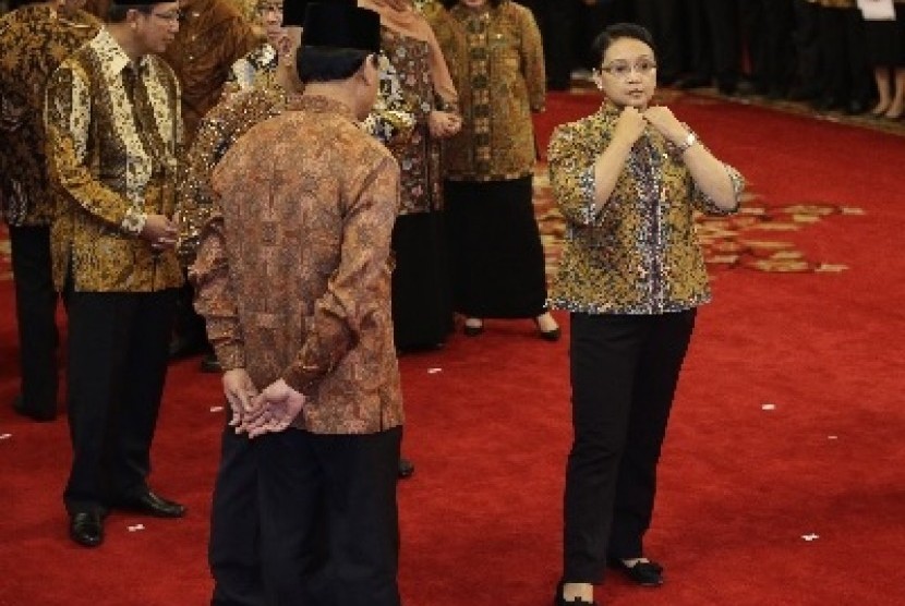 Minister of Foreign Affairs Retno Marsudi (file)