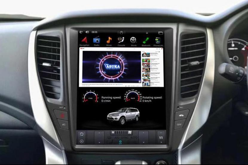 Mirai Car Entertainment menghadirkan head unit Tesla Style yang hadir dengan fitur split screen dan voice command. 