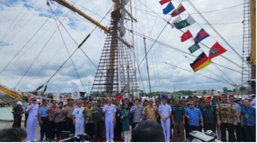 Misi pelayaran Muhibah Budaya Jalur Rempah internasional perdana Indonesia 