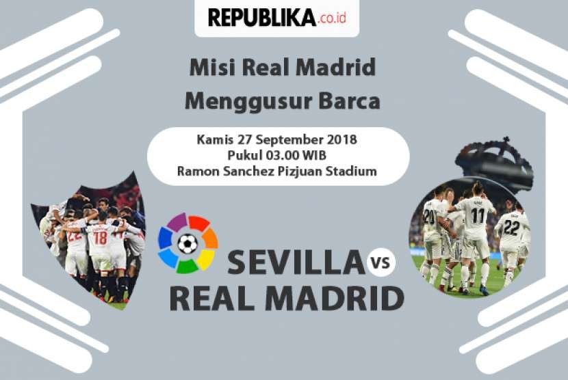 Misi Real Madrid Menggusur Barca 