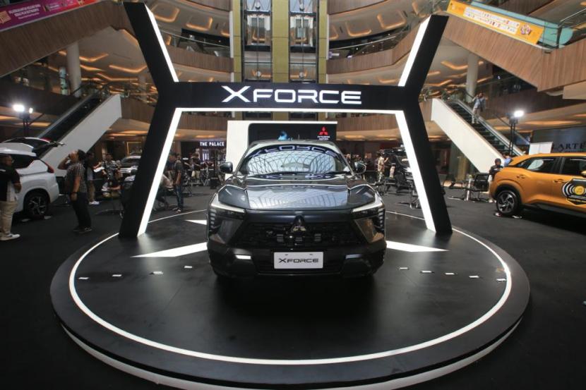 Mitsubishi Xforce diperkenalkan di GIIAS Semarang, (ilustrasi).