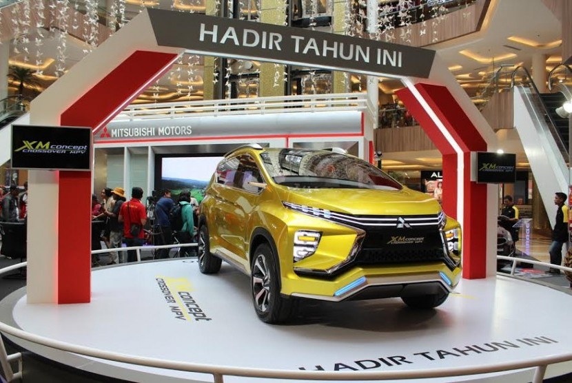 Mitsubishi XM Concept ketika dipamerkan di Bandung