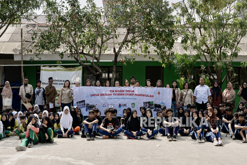 MMSGI memperbaiki sarana sekolah di Cilincing.