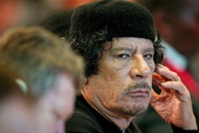 Moammar Qaddafi