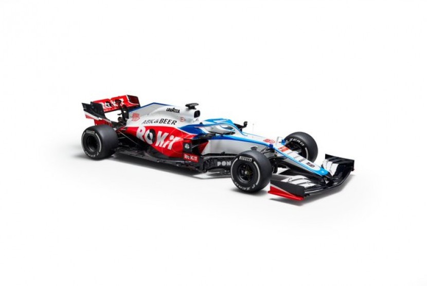 Mobil FW43 milik Williams untuk F1 2020.