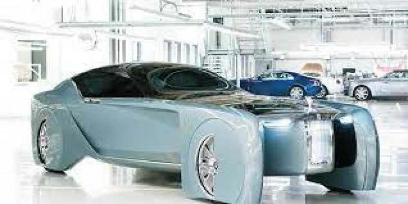 Mobil konsep Rolls-Royce 103EX idaman Justin Bieber