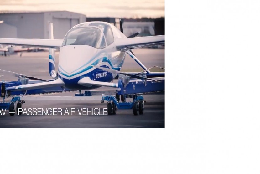 Mobil terbang atau Passenger Air Vehicle buatan Boeing
