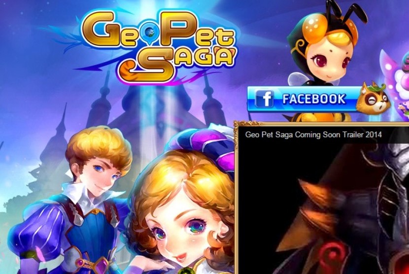 Mobile Game 'Geo Pet Saga'