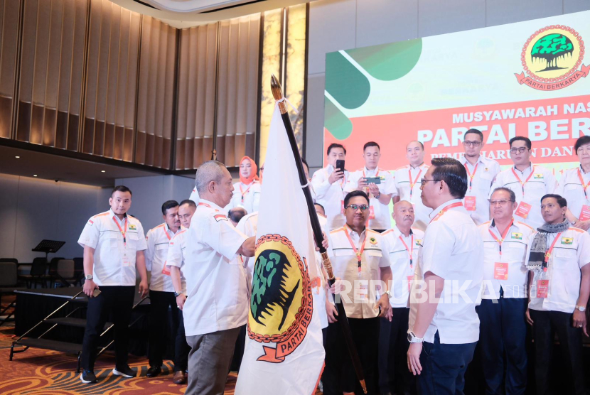 Mochammad Ridwan Andreas terpilih menjadi ketua umum DPP Partai Berkarya periode 2025-2030.