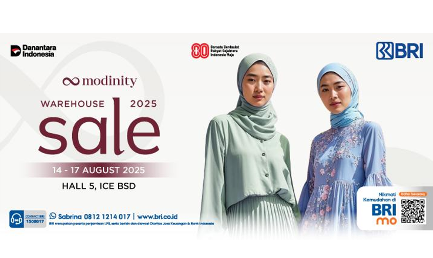Modinity 2025 di Hall ICE BSD Modinity Fashion BRI.