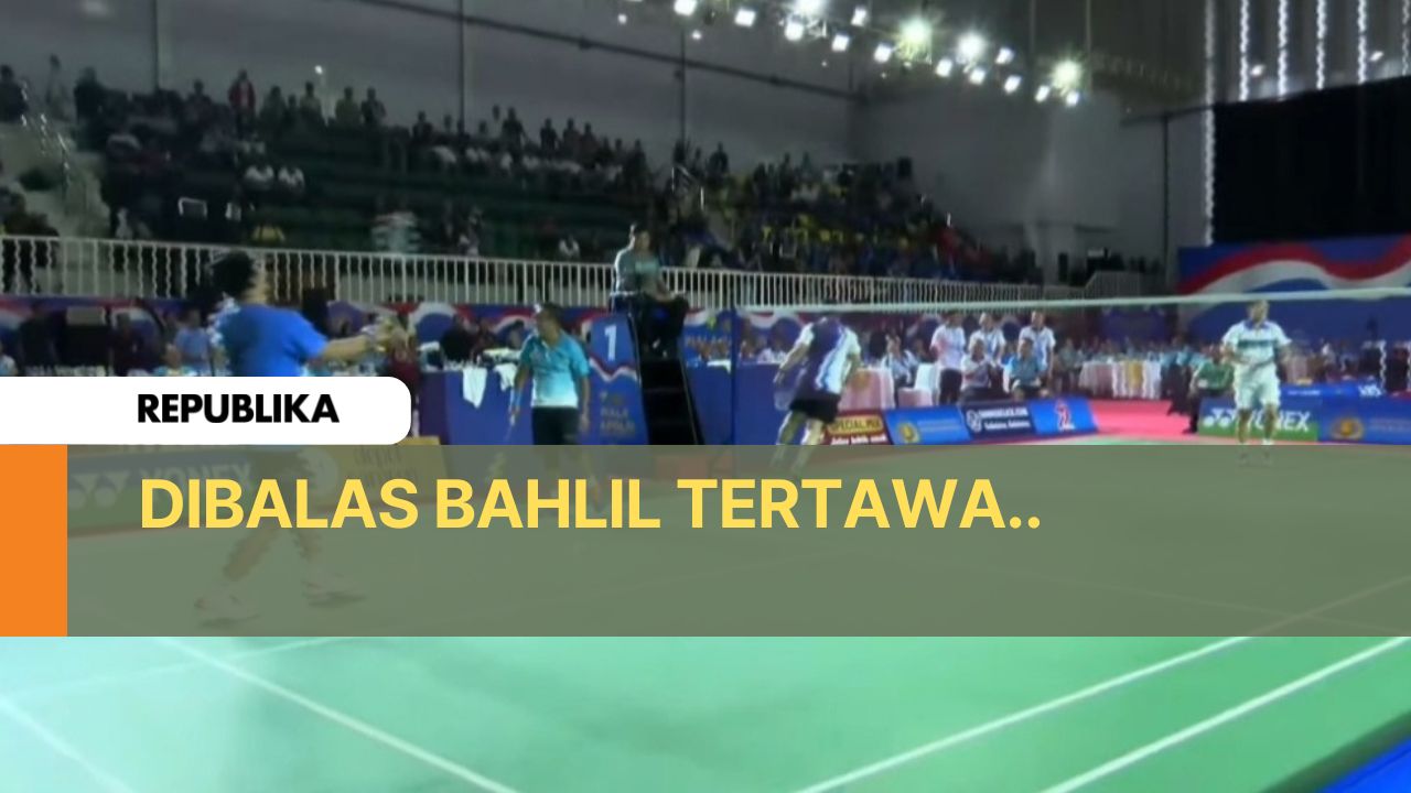 Momen Kapolri Smash Menteri ESDM Bahlil