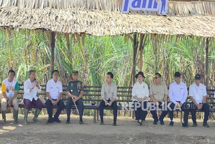 Panen Tebu Bersama di Yogyakarta, Gibran Sebut Titiek Soeharto Paling Sakti