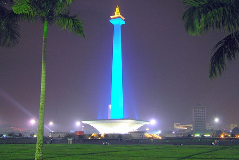 Monas sebagai land mark DKI Jakarta (Ilustrasi)