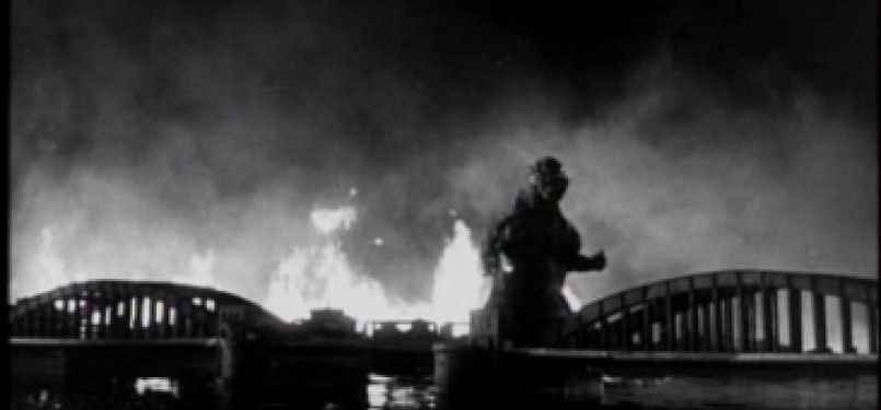 Monster Kadal, Godzilla dalam film hitam-putih versi Jepang