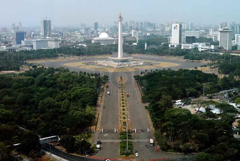  Monumen Nasional (Monas), Jakarta. (Republika/ Yasin Habibi)