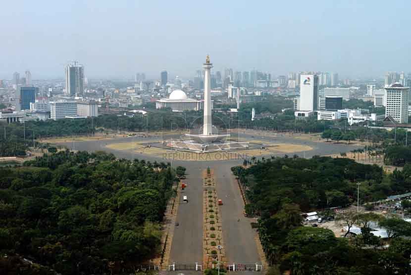  Monumen Nasional (Monas), Jakarta. (Republika/ Yasin Habibi)
