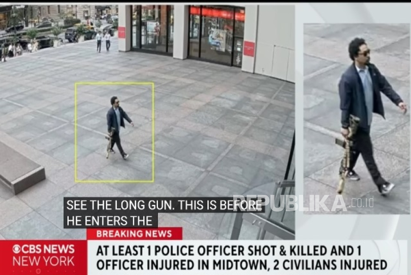 Motif pelaku penembakan di Midtown Manhattan belum diketahui. 