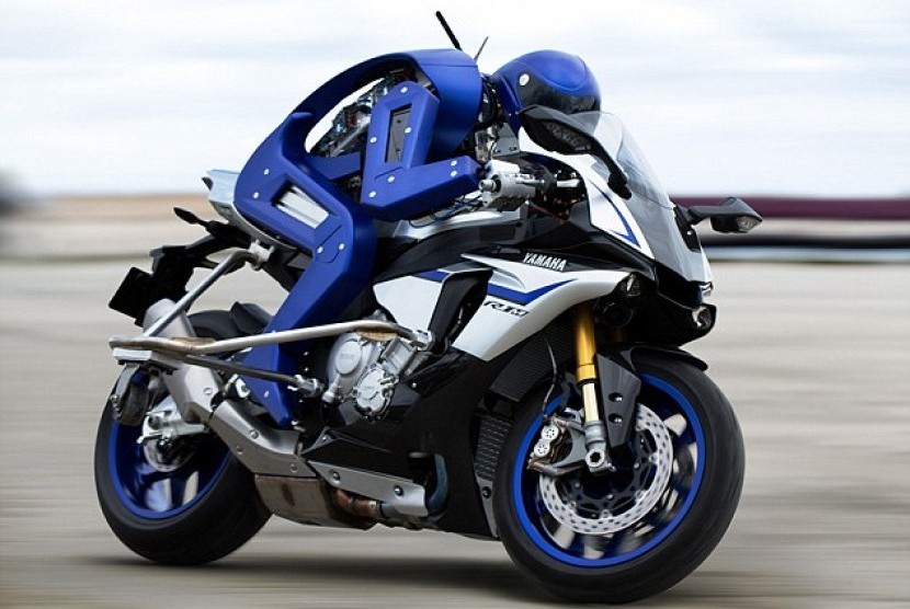 motobot, hasil kerja sama Yamaha dan SRI