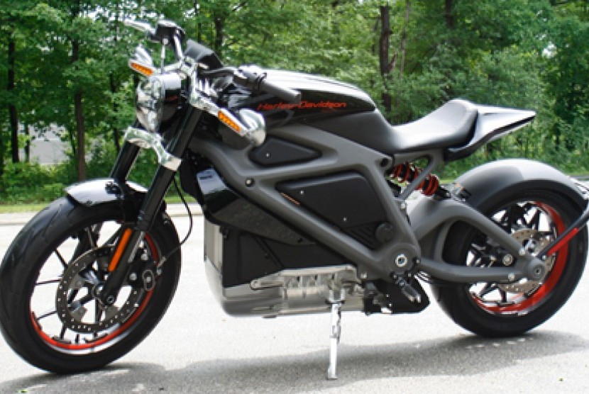 Motor listrik pertama Harley-Davidson. (Ilustrasi)