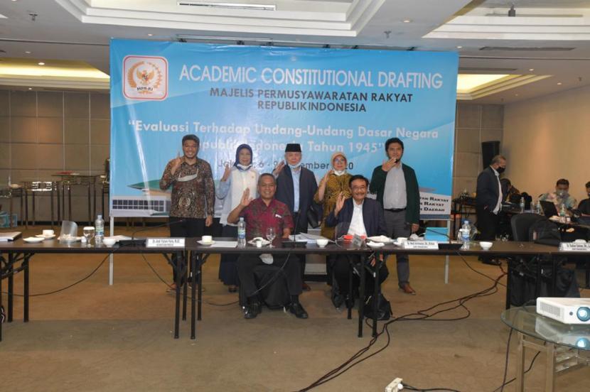 MPR RI menggelar lomba Academic Constitutional Drafting MPR RI Tahun 2020. 